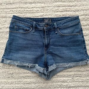 Abercrombie Jean Shorts, Sz 6/28